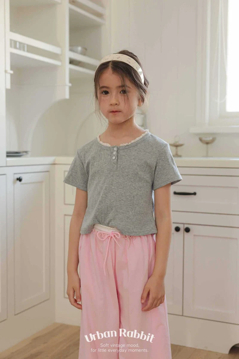 Urban Rabbit - Korean Children Fashion - #kidsstore - Sagging Wide Pants - 9