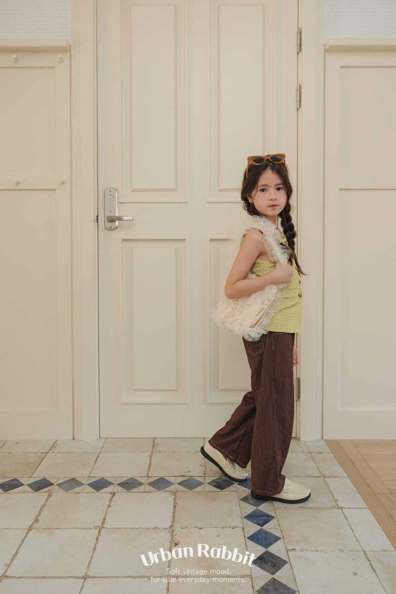 Urban Rabbit - Korean Children Fashion - #kidsstore - Rayon Wrinkle Pants - 8