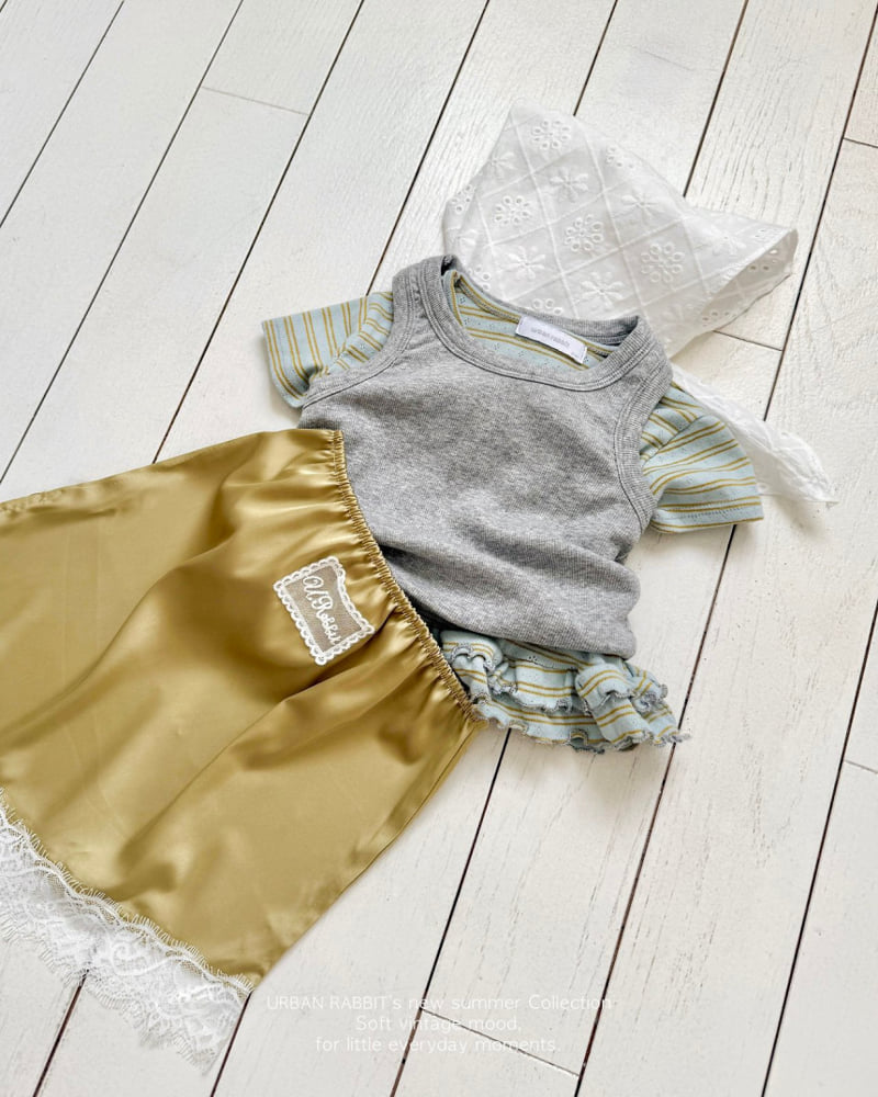 Urban Rabbit - Korean Children Fashion - #kidsstore - Basic Sleeveless Top - 12
