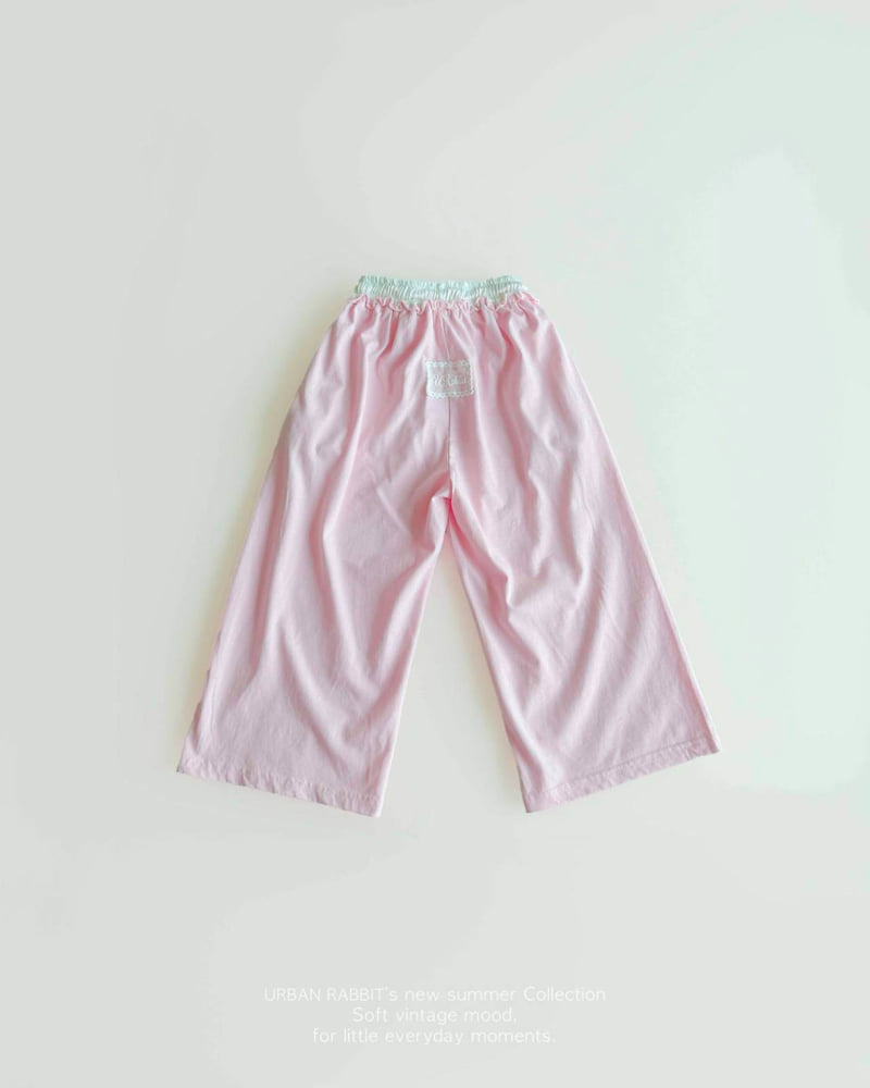 Urban Rabbit - Korean Children Fashion - #kidzfashiontrend - Sagging Wide Pants - 10