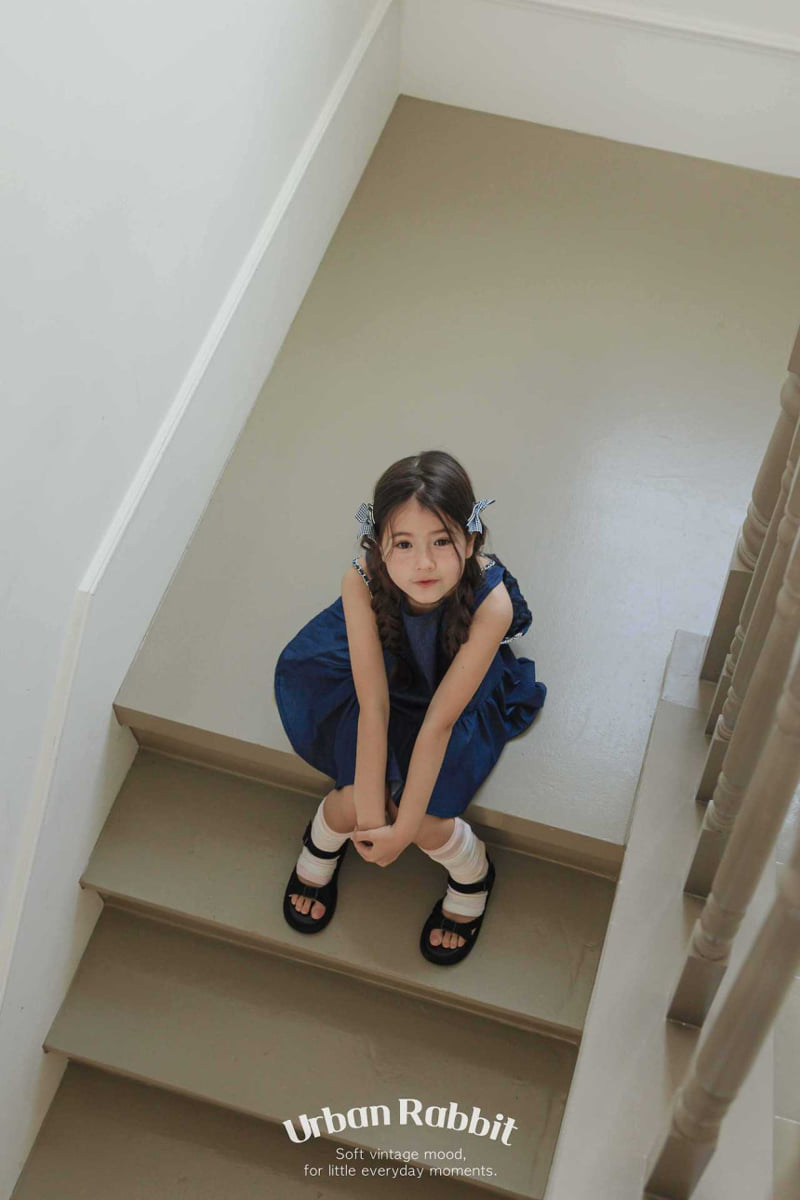 Urban Rabbit - Korean Children Fashion - #kidzfashiontrend - Low Denim Mini One-piece - 11