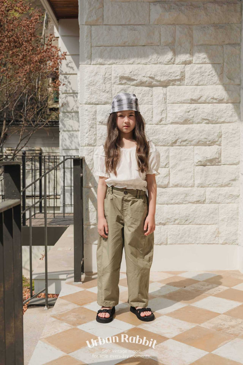 Urban Rabbit - Korean Children Fashion - #littlefashionista - Rustling Barrel Pants - 10