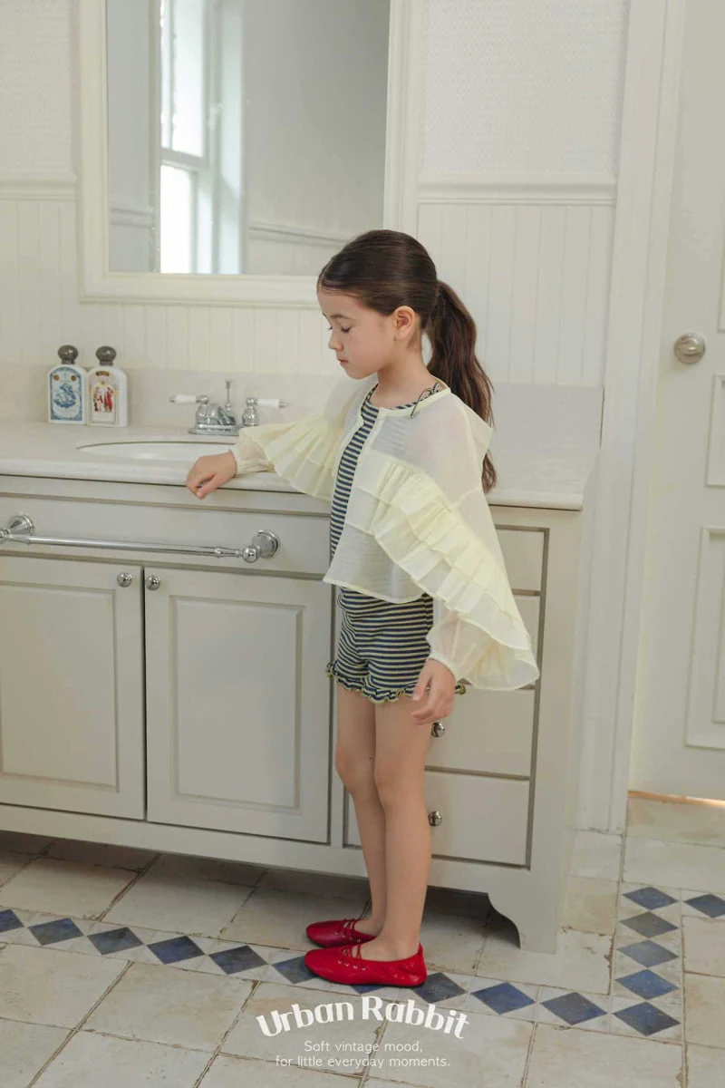 Urban Rabbit - Korean Children Fashion - #littlefashionista - Ruffle Crop Shirt - 9