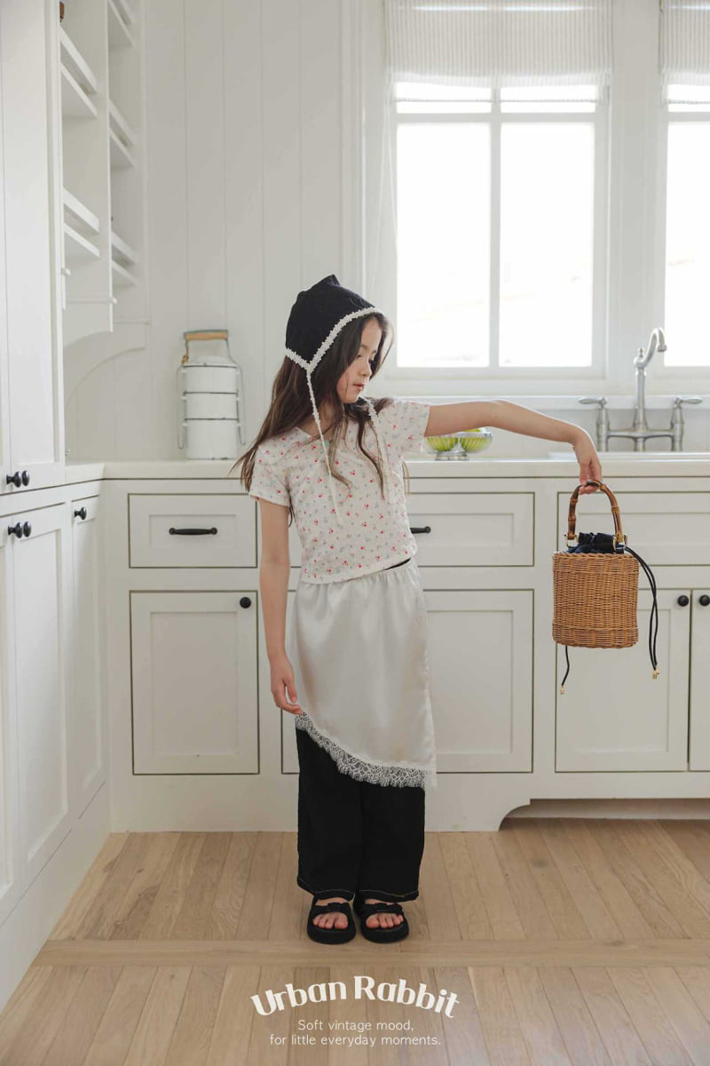 Urban Rabbit - Korean Children Fashion - #littlefashionista - Daisy Lace Beanie - 4