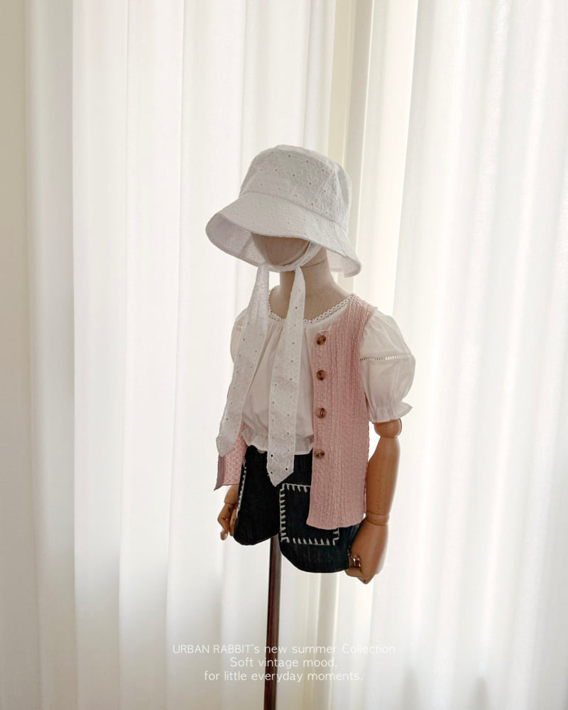 Urban Rabbit - Korean Children Fashion - #magicofchildhood - Lace Bucket Hat - 3