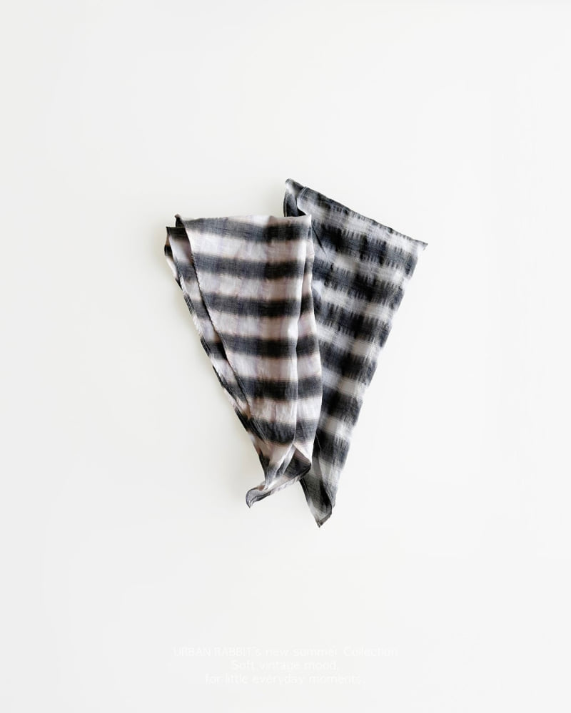 Urban Rabbit - Korean Children Fashion - #magicofchildhood - Check Scarf