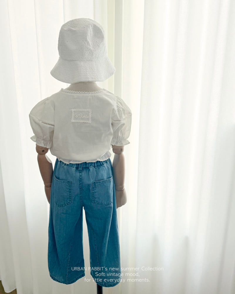 Urban Rabbit - Korean Children Fashion - #magicofchildhood - Puff Crop Blouse - 12