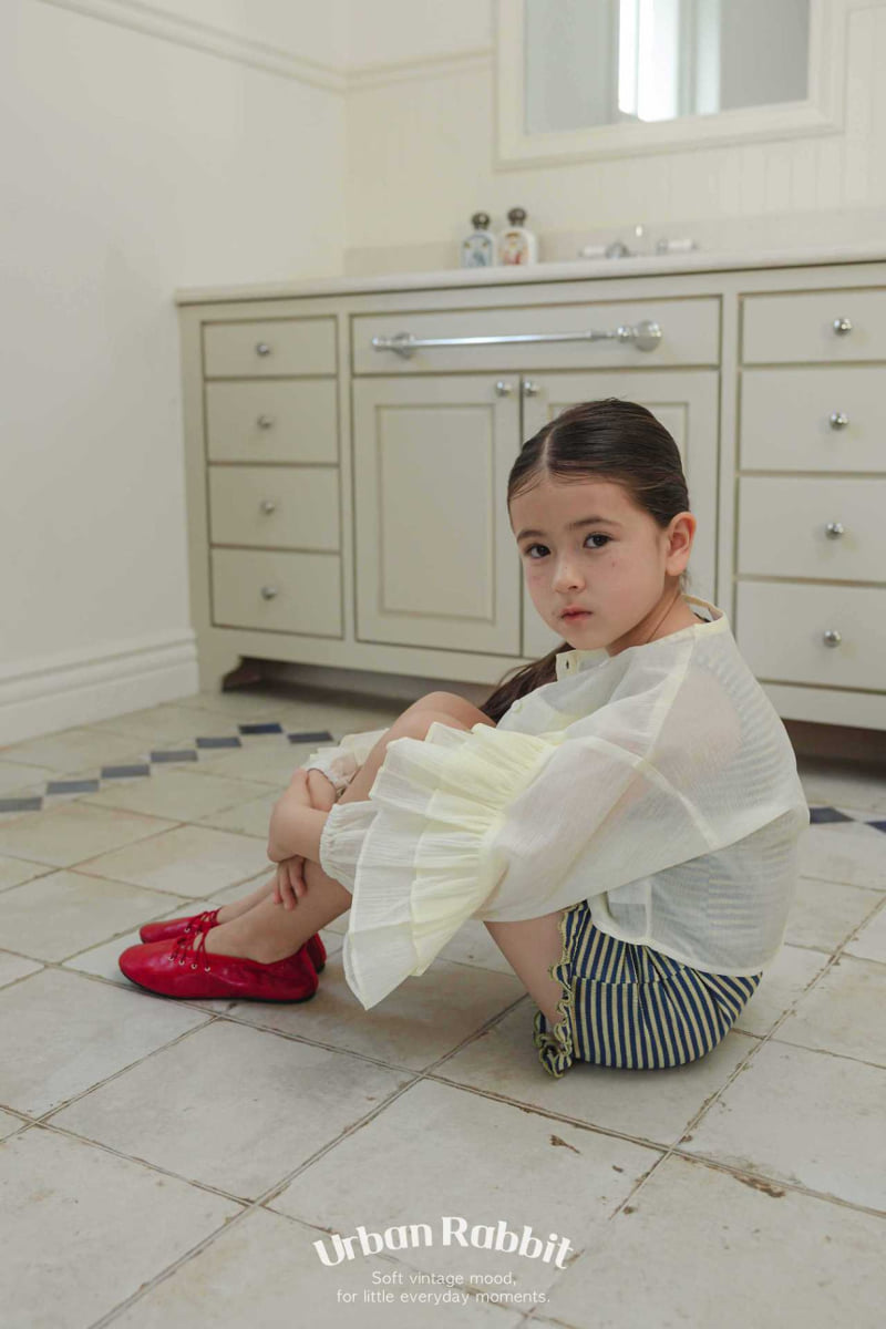 Urban Rabbit - Korean Children Fashion - #magicofchildhood - Ruffle Crop Shirt - 10