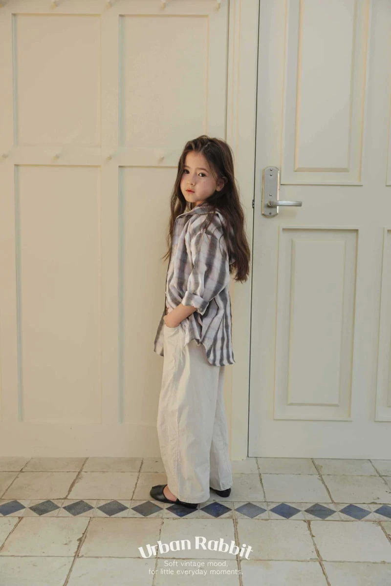 Urban Rabbit - Korean Children Fashion - #magicofchildhood - Check Hood Shacket - 9