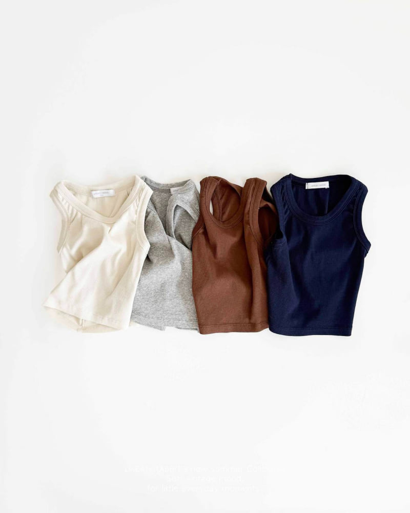 Urban Rabbit - Korean Children Fashion - #minifashionista - Basic Sleeveless Top