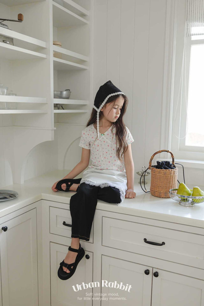 Urban Rabbit - Korean Children Fashion - #prettylittlegirls - Daisy Lace Beanie - 6