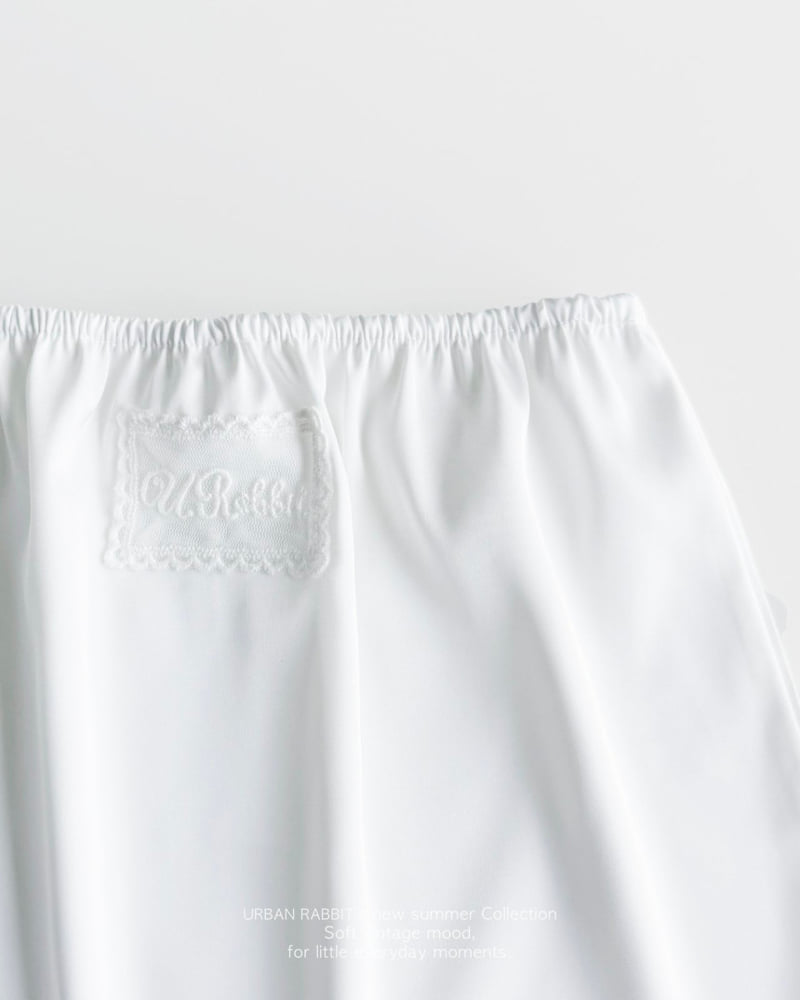 Urban Rabbit - Korean Children Fashion - #prettylittlegirls - Unbalanced Satin Skirt - 11