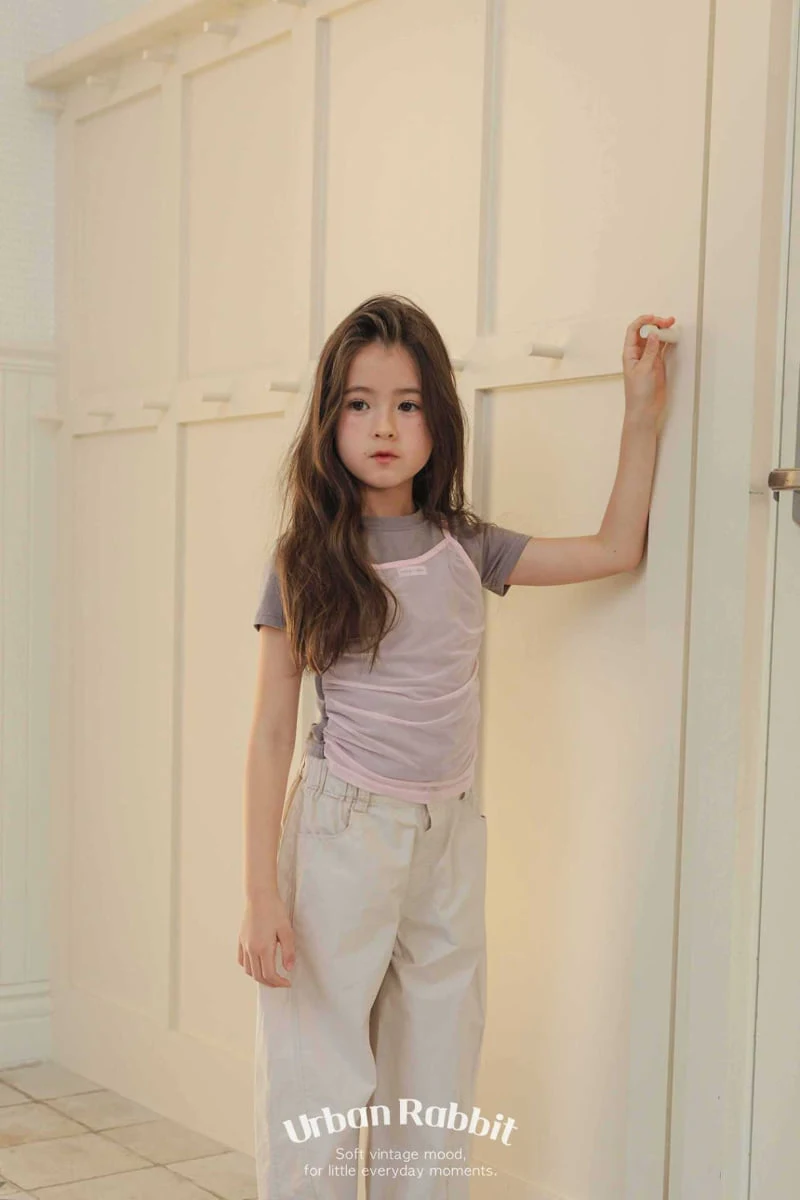 Urban Rabbit - Korean Children Fashion - #minifashionista - Mesh Layered Tee - 4