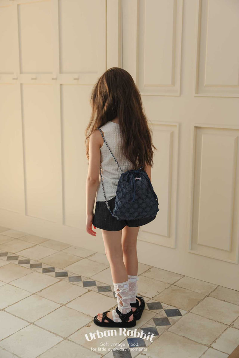 Urban Rabbit - Korean Children Fashion - #toddlerclothing - Wrinkle Button Sleeveless - 4