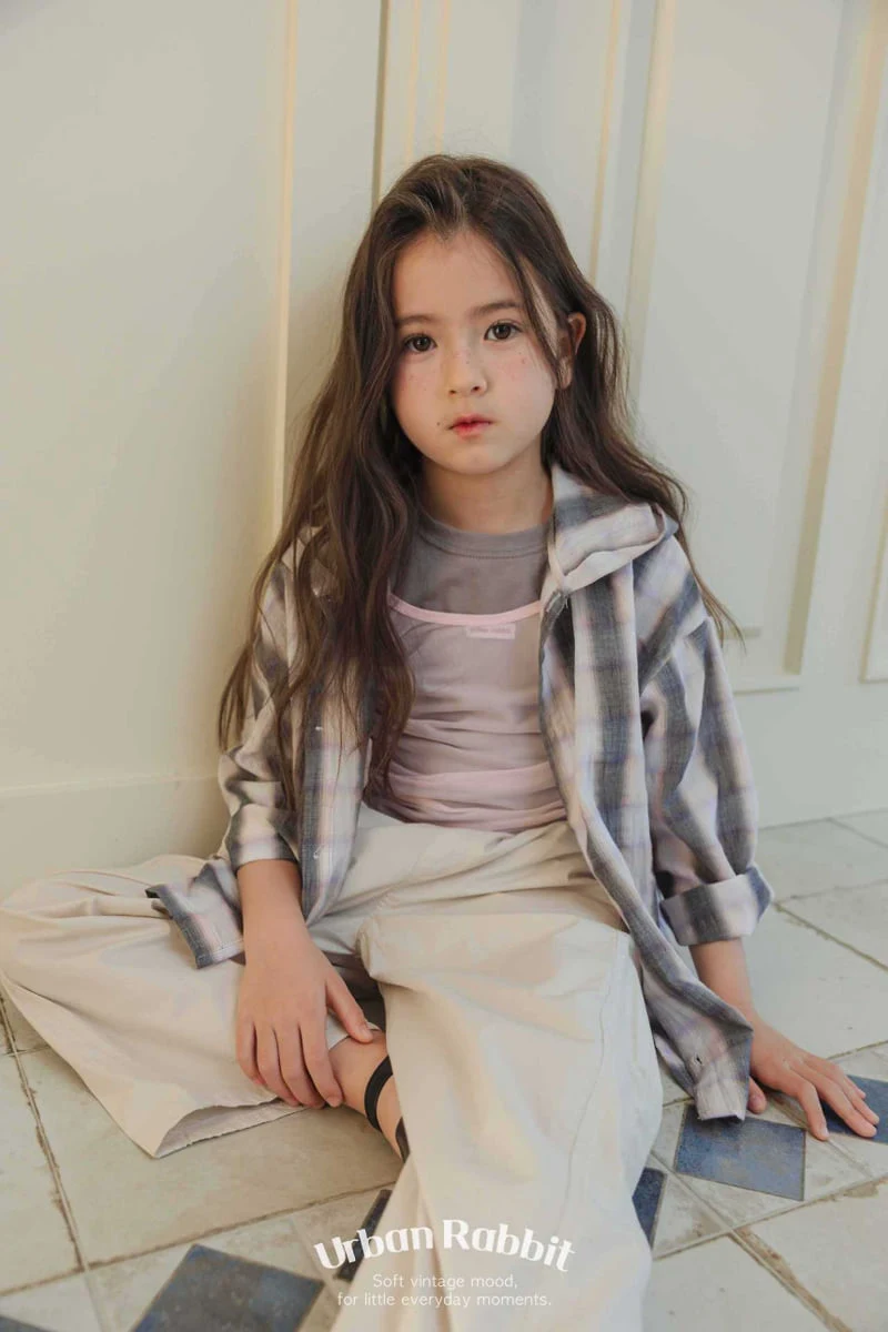 Urban Rabbit - Korean Children Fashion - #todddlerfashion - Mesh Layered Tee - 5