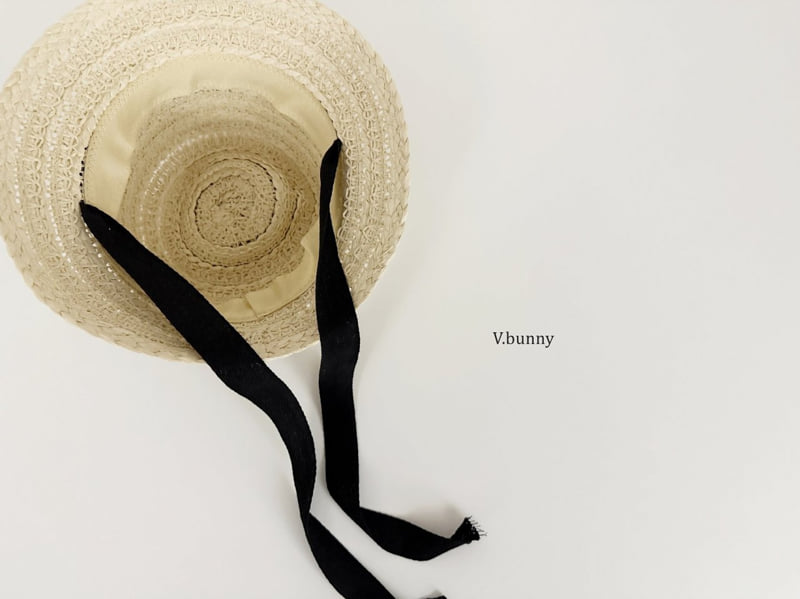 V Bunny - Korean Children Fashion - #Kfashion4kids - Black Ribbon Hat - 5