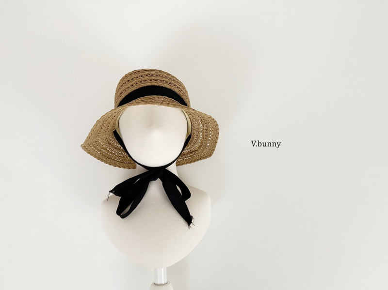 V Bunny - Korean Children Fashion - #childofig - Black Ribbon Hat - 11