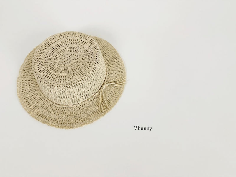 V Bunny - Korean Children Fashion - #childofig - Raffia Hat - 9