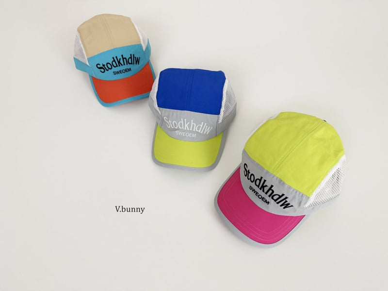 V Bunny - Korean Children Fashion - #childofig - Stud Cap - 3