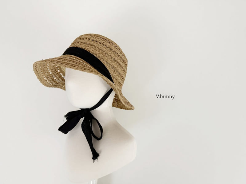 V Bunny - Korean Children Fashion - #childrensboutique - Black Ribbon Hat - 12