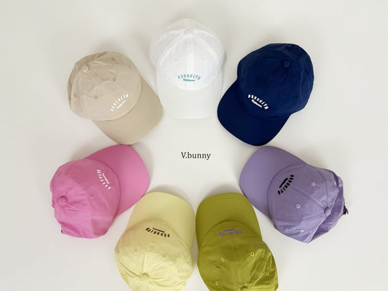 V Bunny - Korean Children Fashion - #designkidswear - Rubber Brook Cap - 3