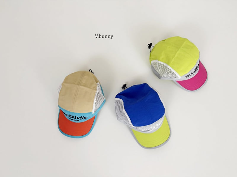 V Bunny - Korean Children Fashion - #designkidswear - Stud Cap - 5