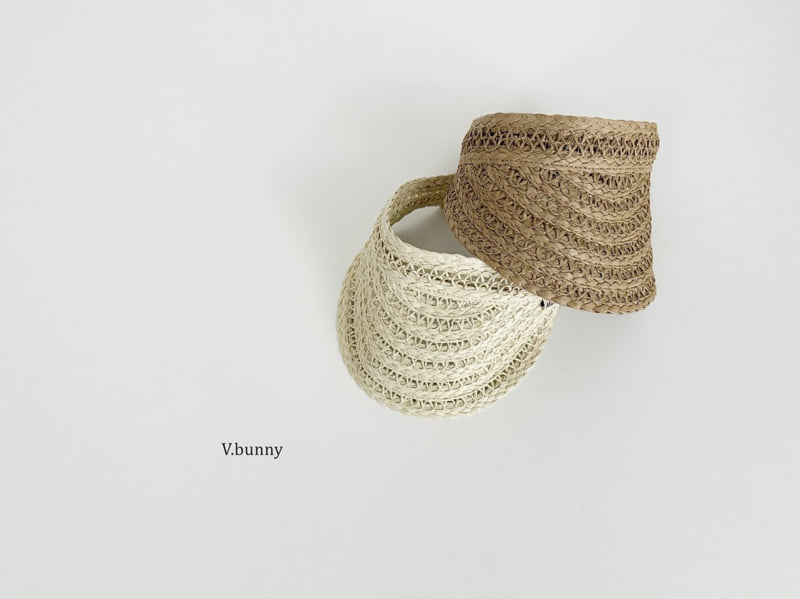V Bunny - Korean Children Fashion - #fashionkids - Rattan Sun Cap - 2