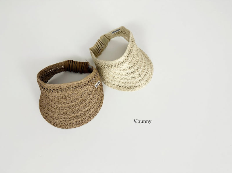 V Bunny - Korean Children Fashion - #kidsshorts - Rattan Sun Cap - 3