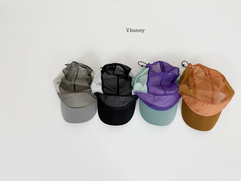 V Bunny - Korean Children Fashion - #kidsstore - Color Block Mesh Cap - 6