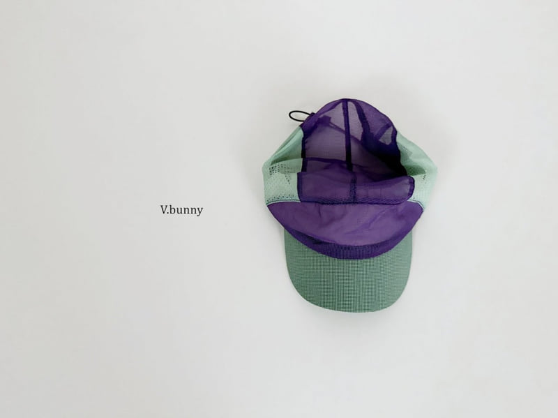 V Bunny - Korean Children Fashion - #kidzfashiontrend - Color Block Mesh Cap - 7