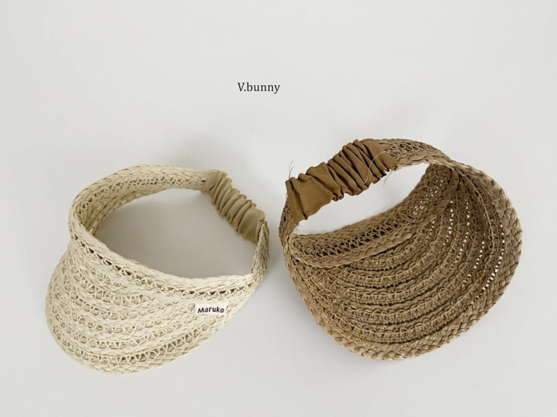 V Bunny - Korean Children Fashion - #kidzfashiontrend - Rattan Sun Cap - 5
