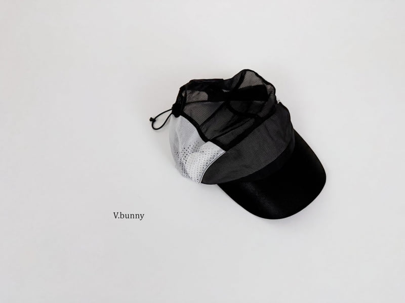 V Bunny - Korean Children Fashion - #littlefashionista - Color Block Mesh Cap - 9