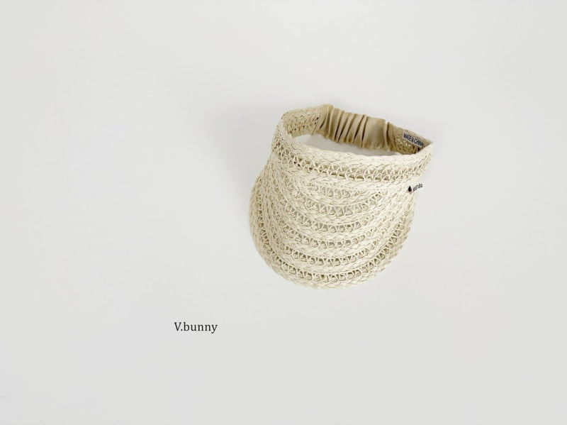 V Bunny - Korean Children Fashion - #littlefashionista - Rattan Sun Cap - 7