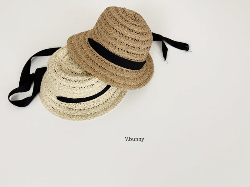 V Bunny - Korean Children Fashion - #littlefashionista - Black Ribbon Hat - 6