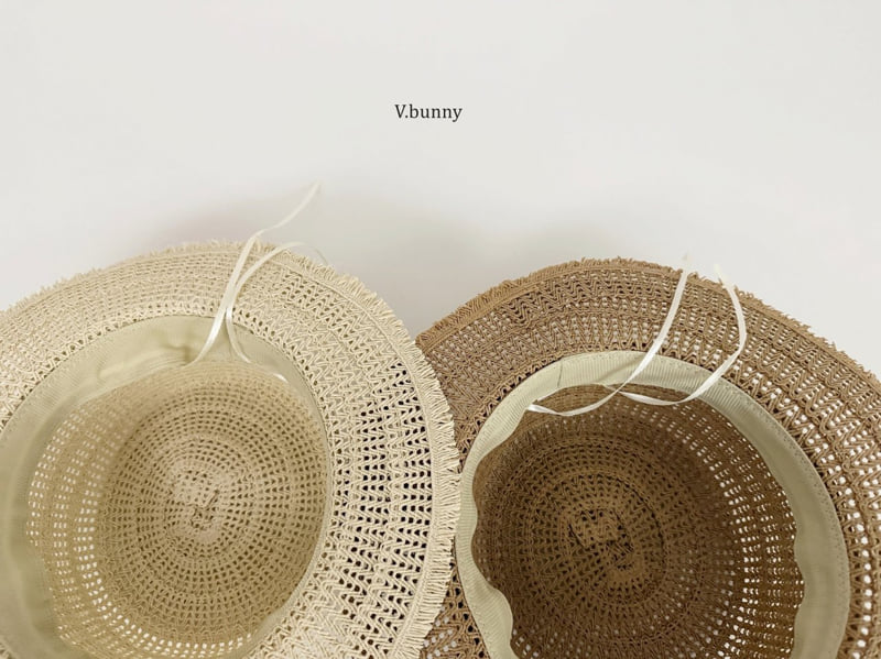 V Bunny - Korean Children Fashion - #minifashionista - Raffia Hat - 7