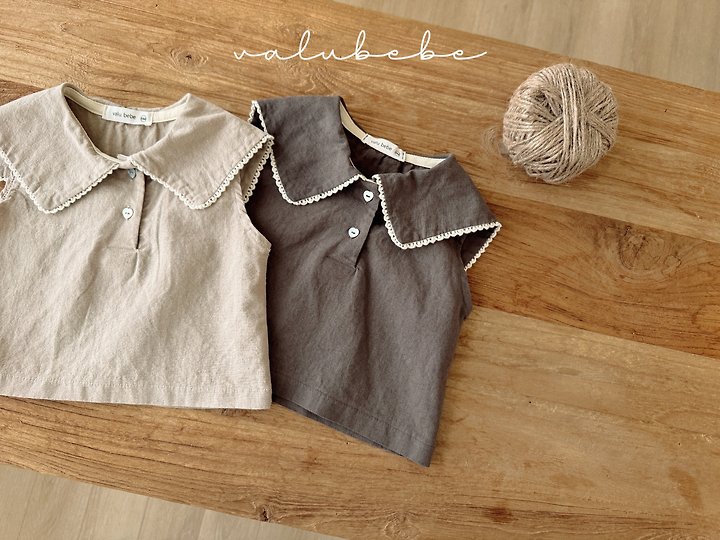 Valu Bebe - Korean Baby Fashion - #babyboutique - Big Collar Blouse - 6