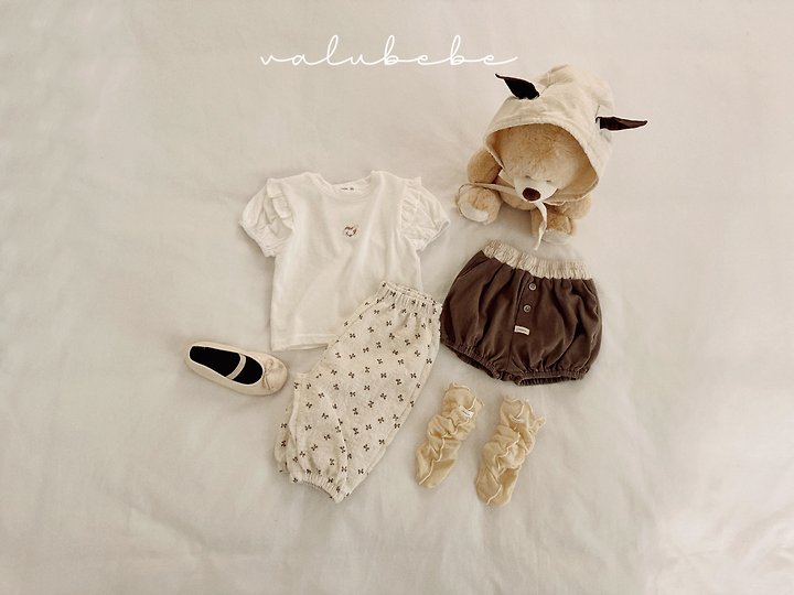 Valu Bebe - Korean Baby Fashion - #babyboutique - Summer Embossed Pants - 3