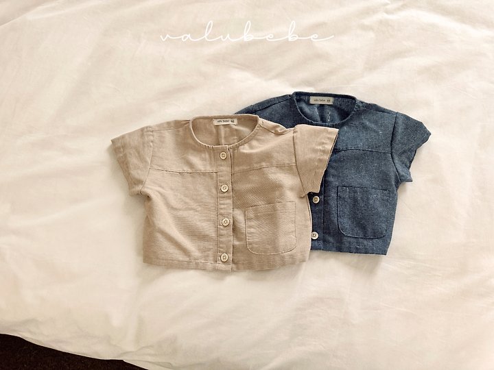 Valu Bebe - Korean Baby Fashion - #babyboutique - Henry Round Shirt - 12