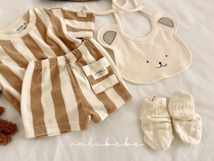 Valu Bebe - Korean Baby Fashion - #babyboutique - Vertical Terry Pants - 9
