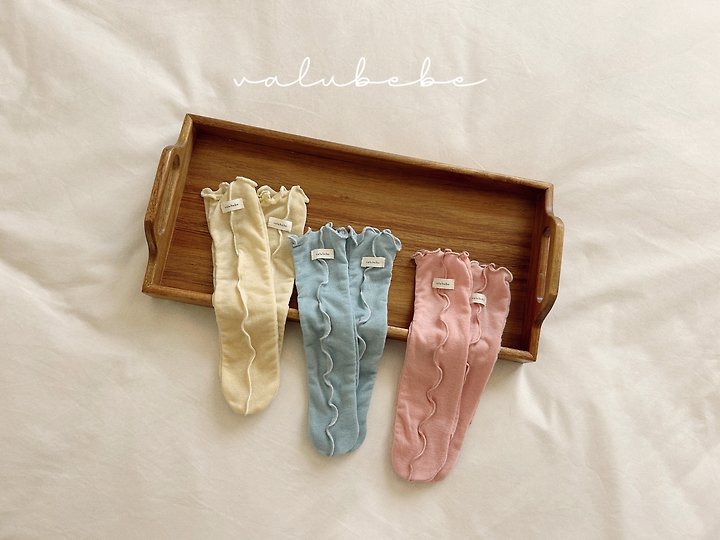 Valu Bebe - Korean Baby Fashion - #babyboutique - Net Rolled Socks - 5