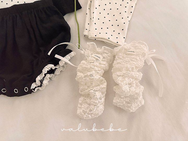Valu Bebe - Korean Baby Fashion - #babyboutique - Embossed Lace Bloomer - 6