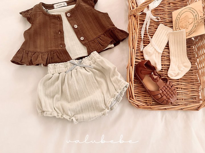 Valu Bebe - Korean Baby Fashion - #babyboutique - Lumi Eyelet Bloomer - 10