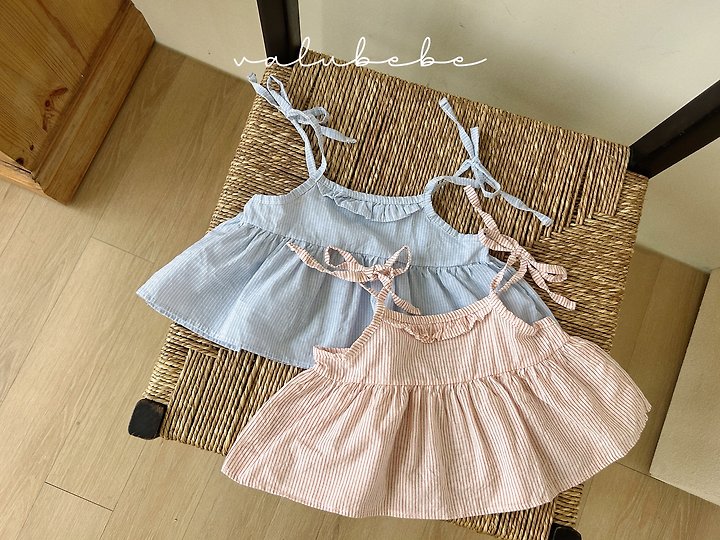 Valu Bebe - Korean Baby Fashion - #babyboutiqueclothing - Elle Stripe Blouse