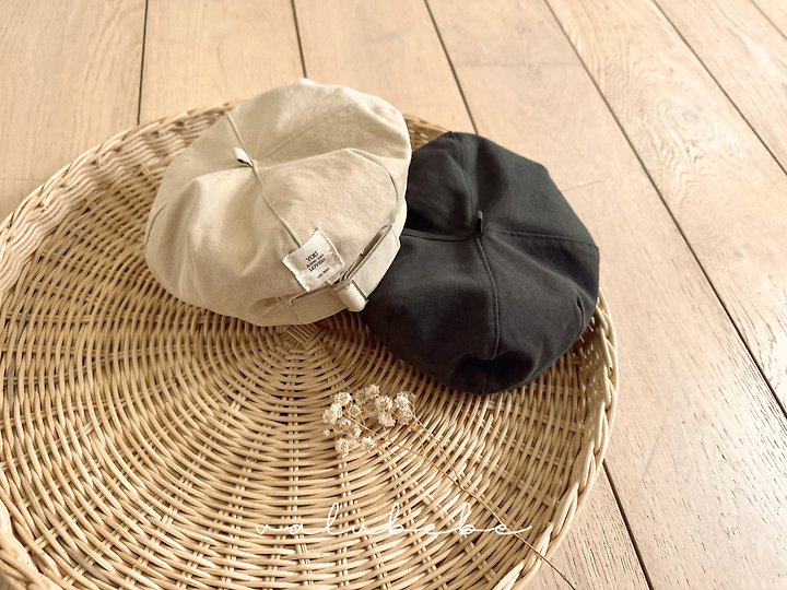 Valu Bebe - Korean Baby Fashion - #babyboutiqueclothing - Velu Cotton Beret - 10