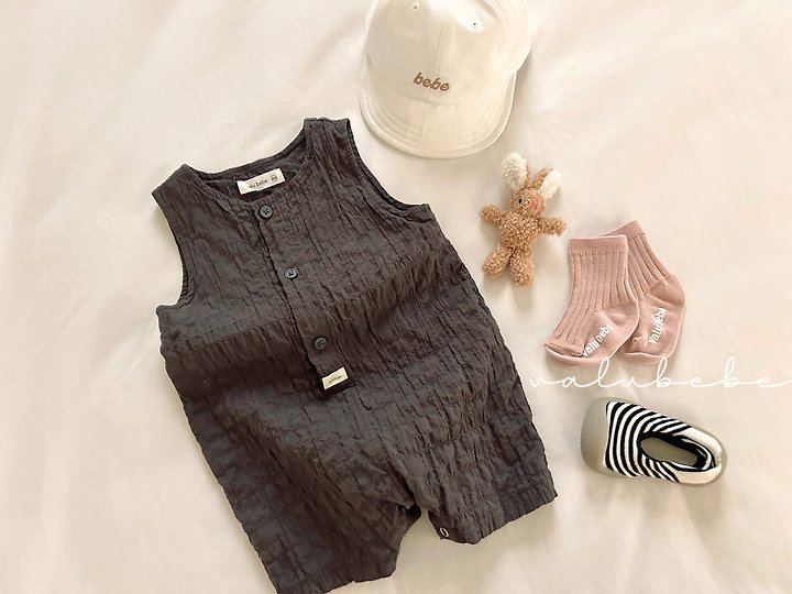 Valu Bebe - Korean Baby Fashion - #babyboutiqueclothing - Dimple Cotton Suit - 7