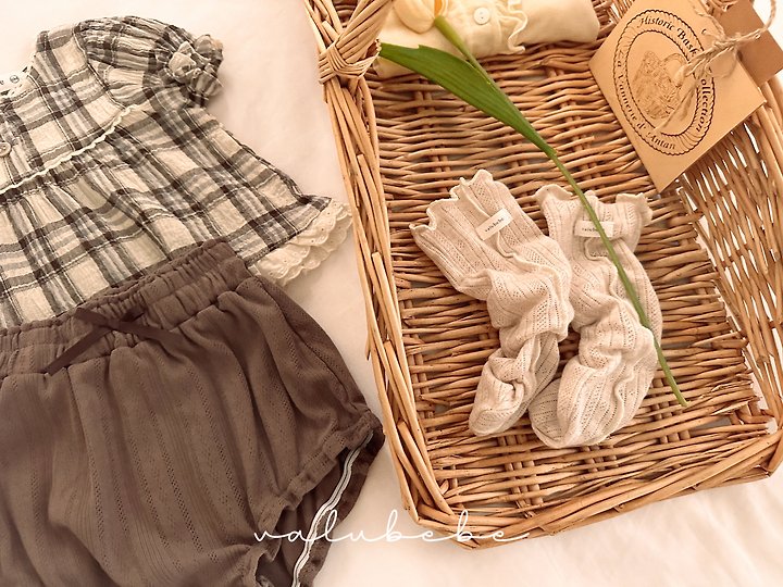 Valu Bebe - Korean Baby Fashion - #babyboutiqueclothing - Lumi Eyelet Bloomer - 11