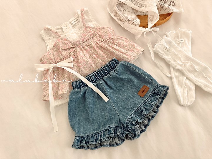 Valu Bebe - Korean Baby Fashion - #babyboutiqueclothing - Eyelet Rolled Socks - 6