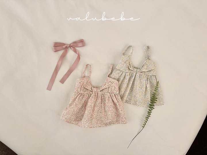 Valu Bebe - Korean Baby Fashion - #babyboutiqueclothing - Flow Ribbon Tie Blouse