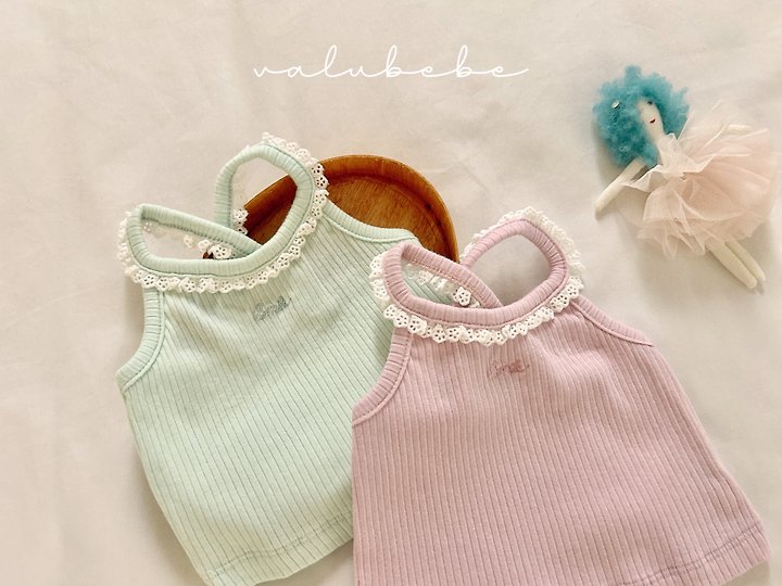 Valu Bebe - Korean Baby Fashion - #babyboutiqueclothing - Cucumber Lace Top - 11