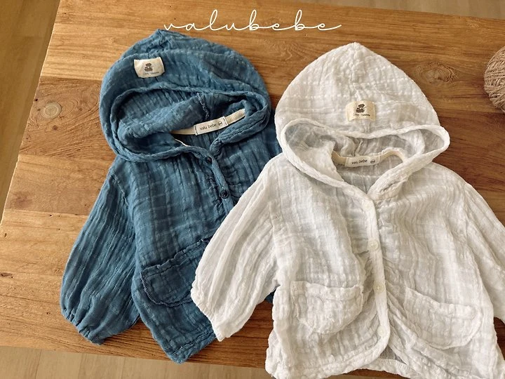 Valu Bebe - Korean Baby Fashion - #babyclothing - Merci Hood Cardigan - 11